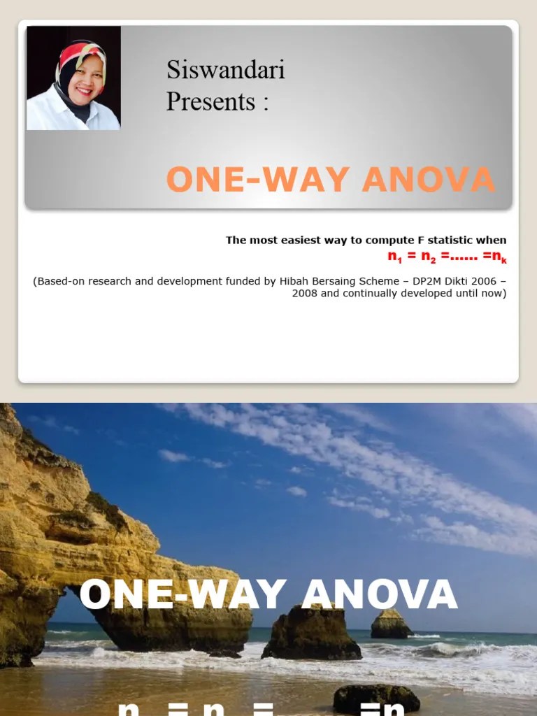 Anova One Way | PDF | Statistical Hypothesis Testing | Data Collection