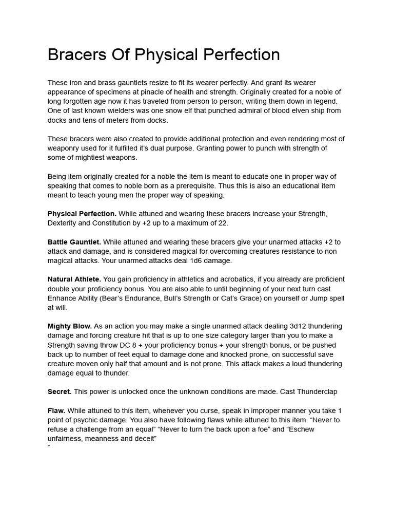 Magic Items | PDF | Bow And Arrow