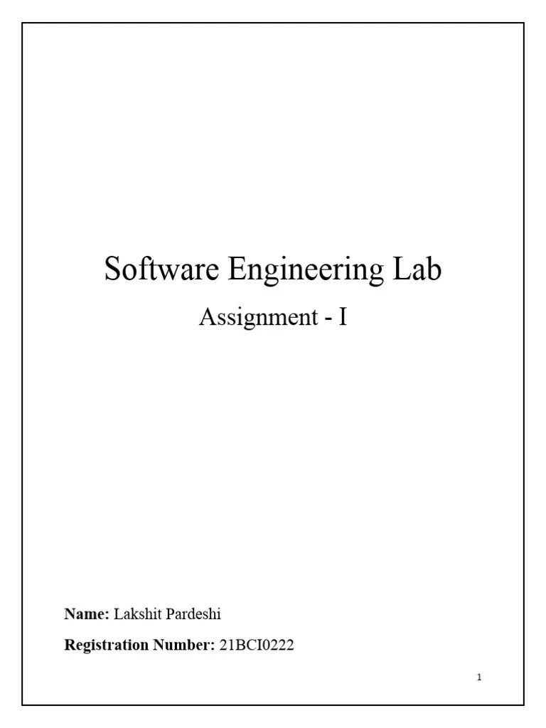 Software Engineering Lab | PDF | System | Airlines