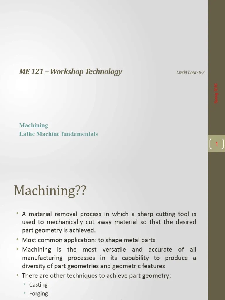 Lathe | PDF | Machining | Metalworking