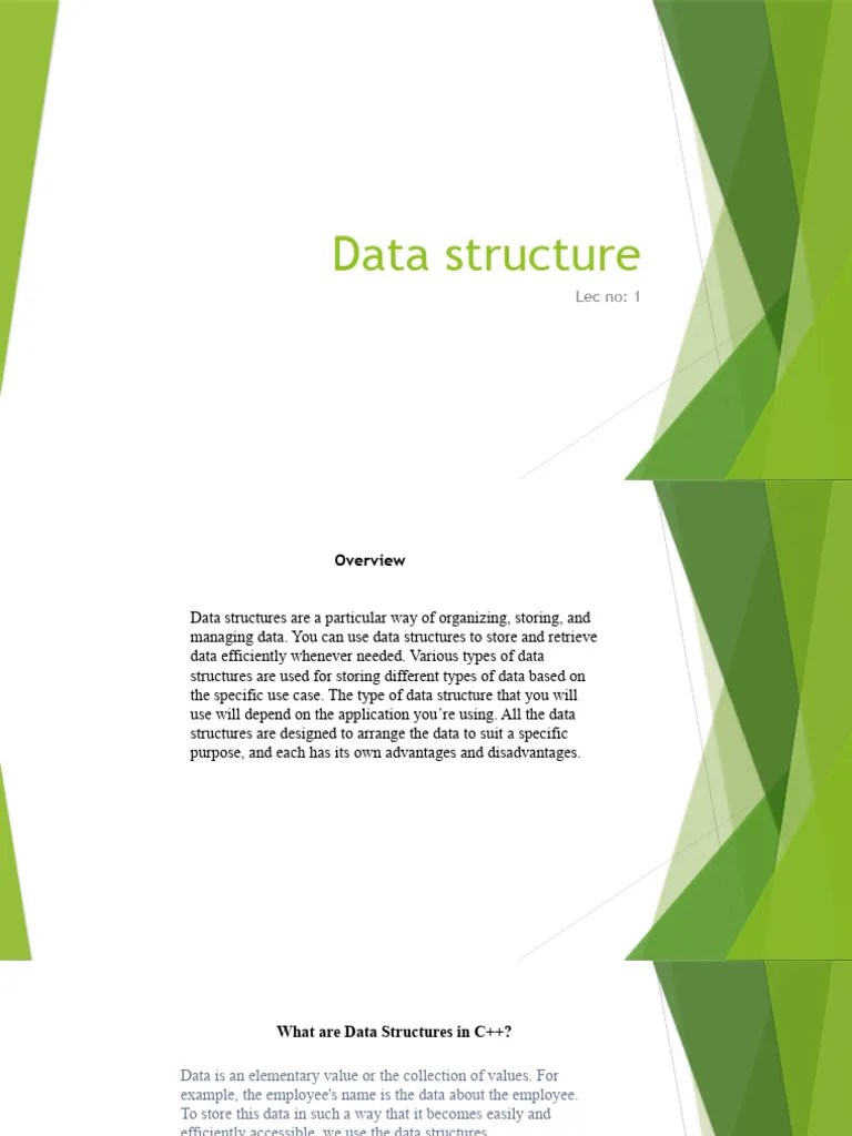Data Structure | Download Free PDF | Data Structure | Software
