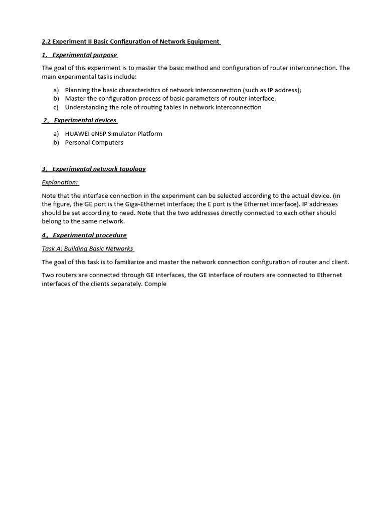 Experiment 2 | PDF | Ip Address | Computer Network