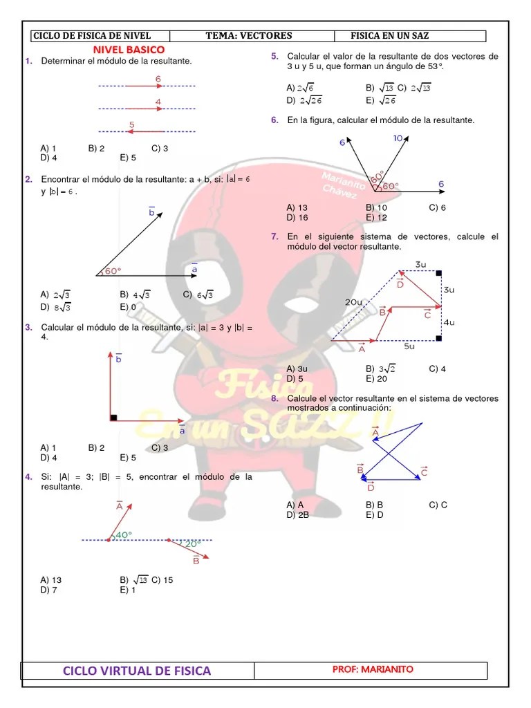ANALISIS VECTORIAL | PDF | Vector Euclidiano | Geometría Euclidiana