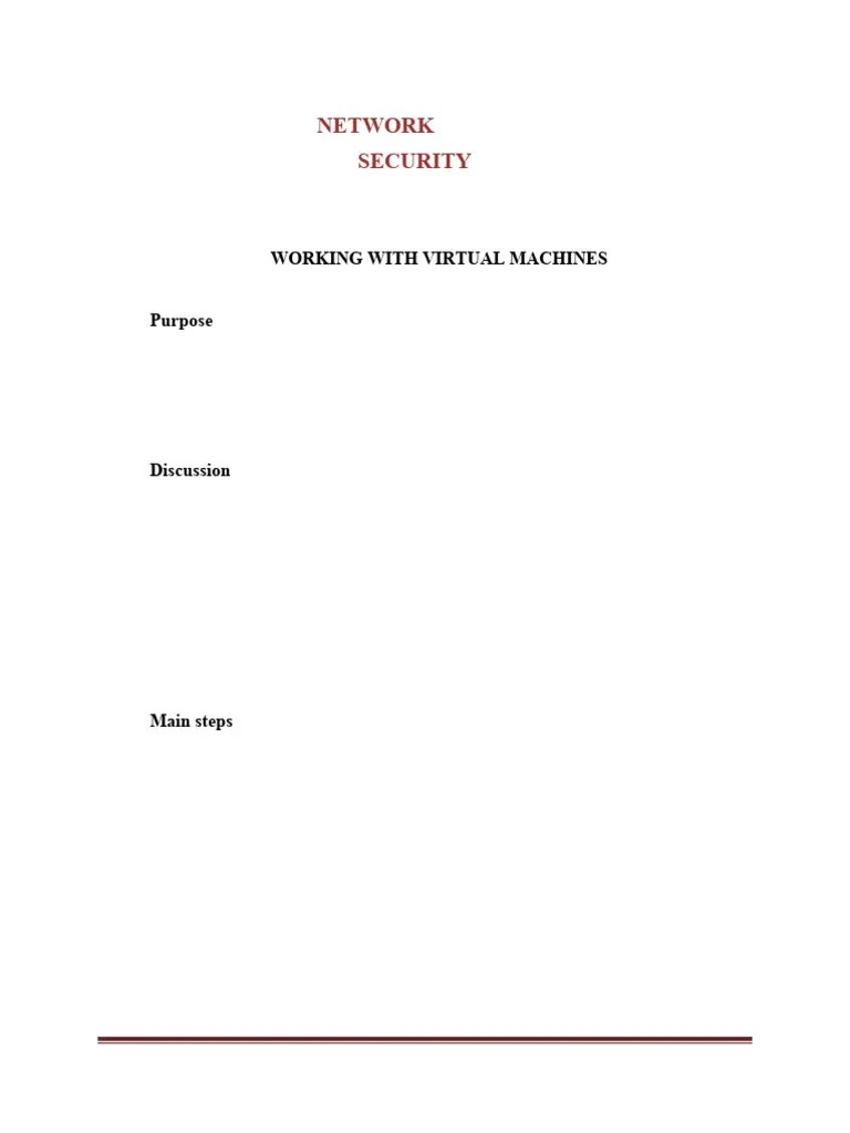 Tutorial 1 Virtual Machine | PDF | Virtual Machine | Office Equipment