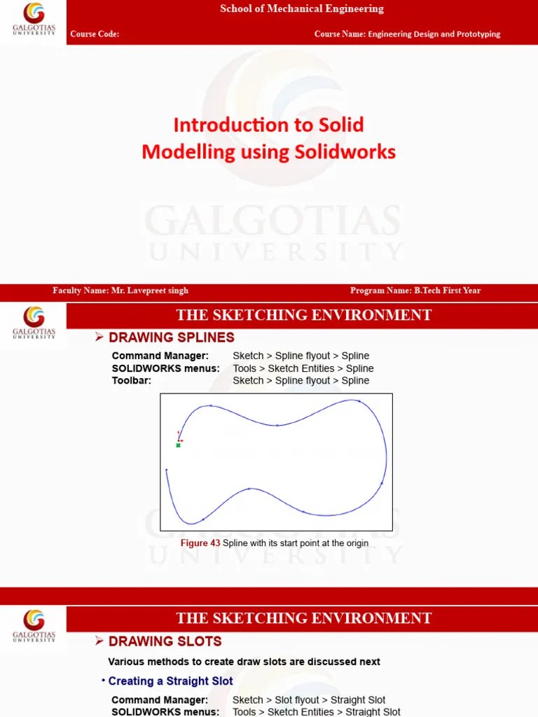 Lecture_10_ Introduction To Solid Modelling Part_II | PDF | Ellipse ...