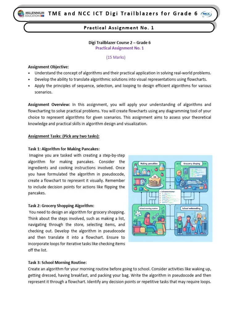 P-Assignment Grade 6 | PDF | Algorithms | Applied Mathematics