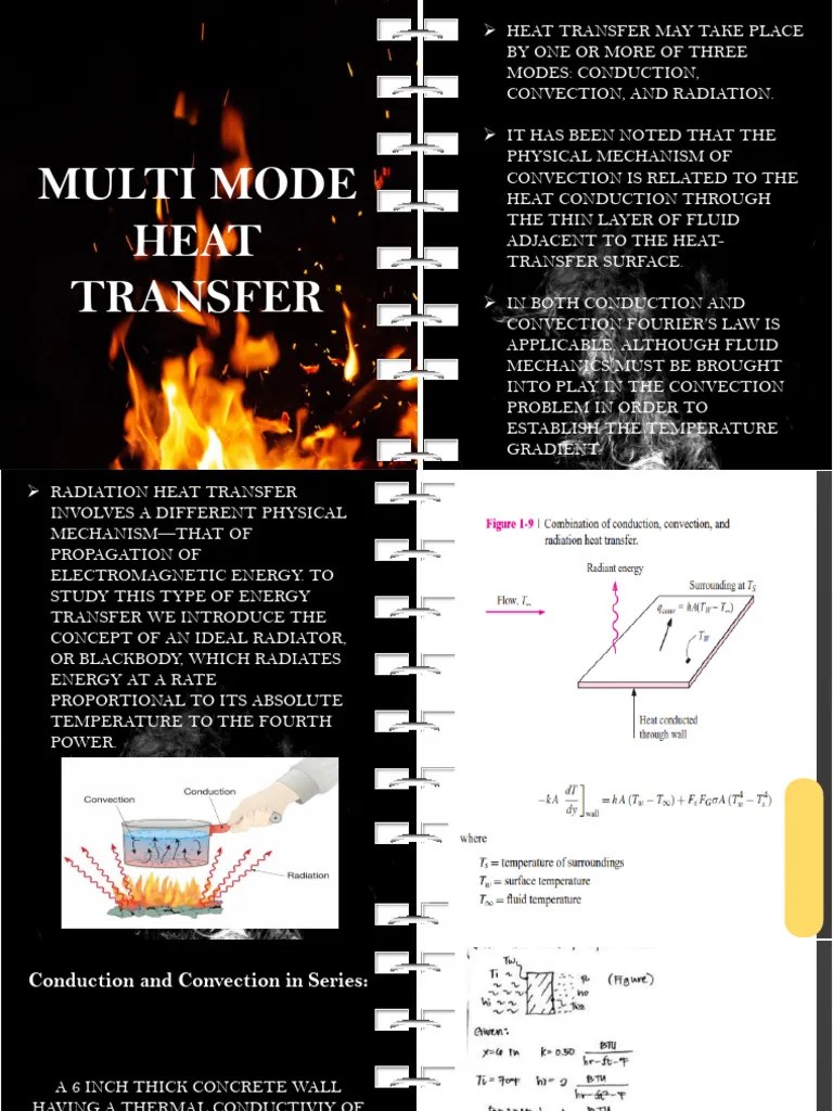 Group 6 Multi Mode Heat Transfer | PDF | Thermal Conduction | Heat Transfer