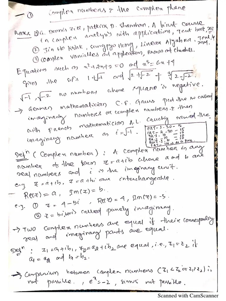 Complex And Linear Algebra | Download Free PDF | Algebra | Topology
