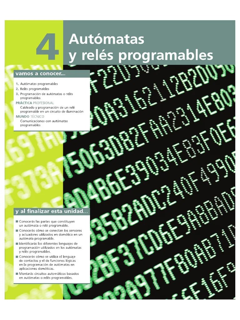 4. Automatas Y Reles Programables | PDF