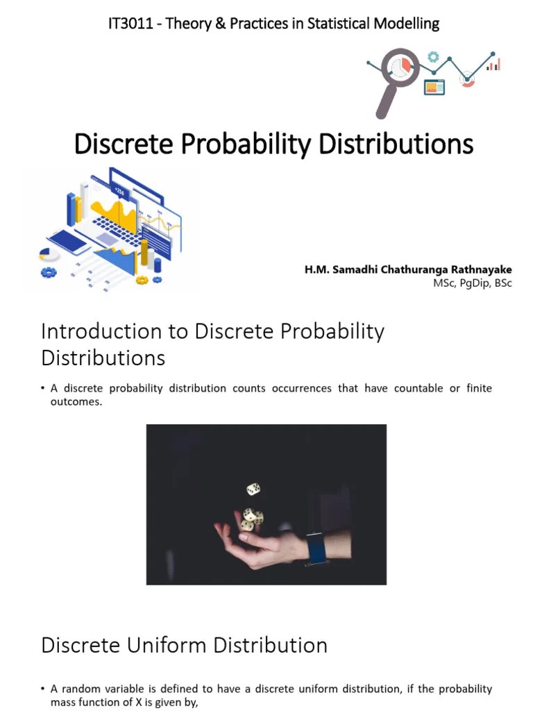 Note 04 - Discrete Probability Distributions | PDF | Probability ...