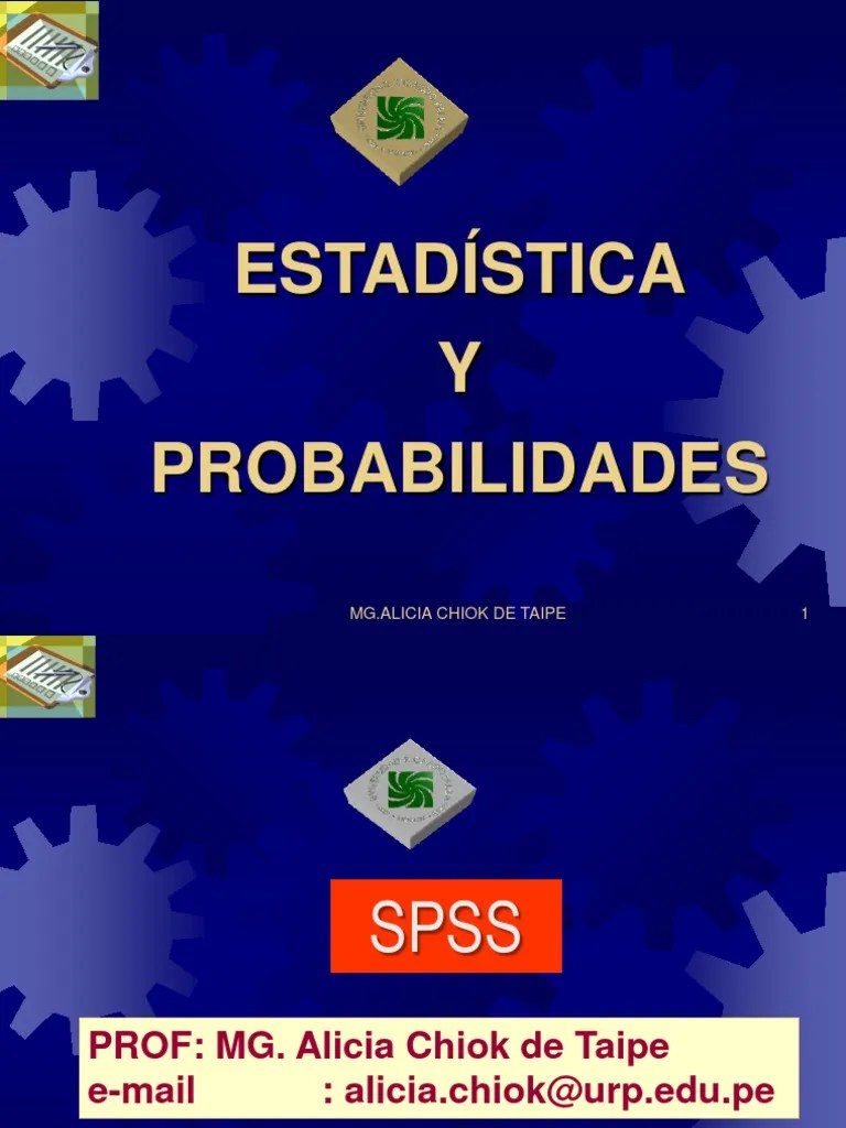 SPSS | PDF | Spss | Informática