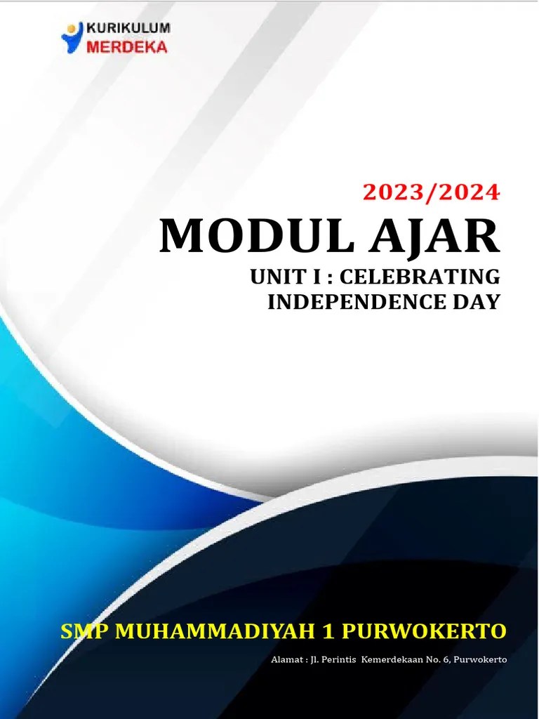 Modul Ajar Inggris Kls 8 Sem 1 - Unit 1 | PDF