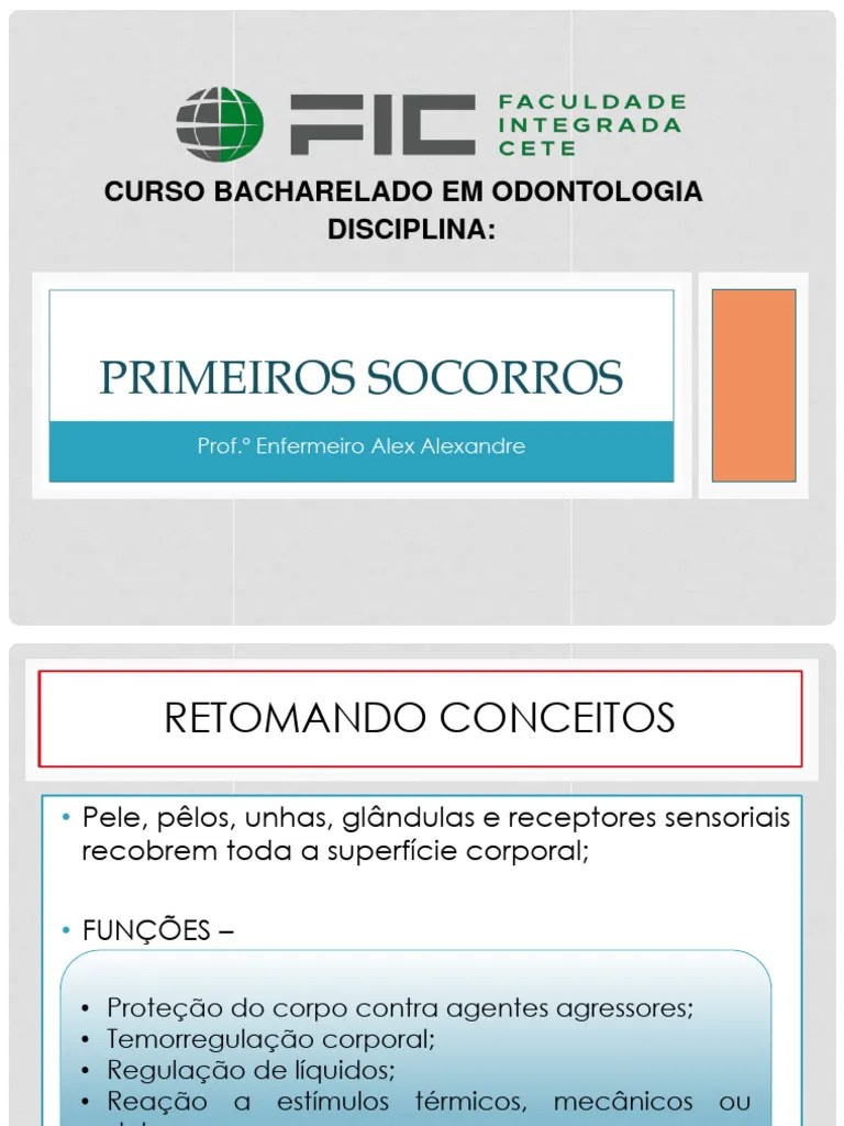 Aula - Queimaduras | PDF | Queimadura