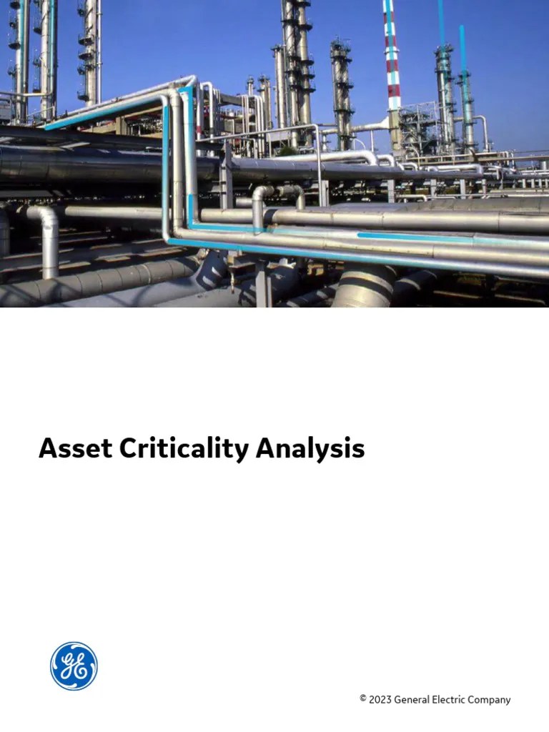 Asset Criticality Analysis | Download Free PDF | Risk | Reliability ...