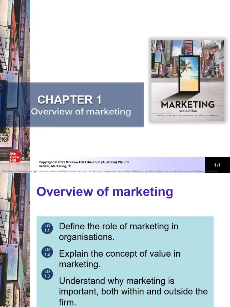 Marketing Ch1 Pdf Marketing Customer