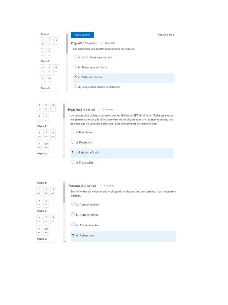Evaluacion Final Riesgo Psicosocial | PDF