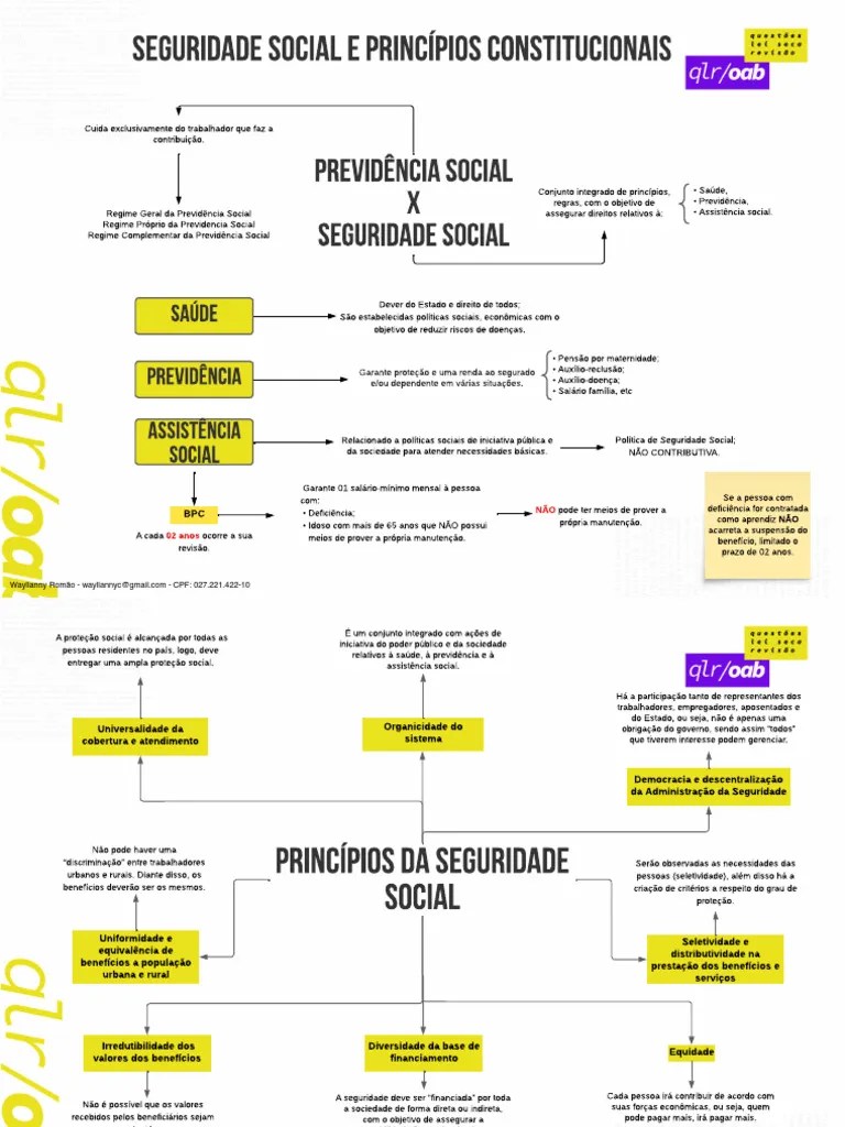 3M - Seguridade Social E Princípios Constitucionais | PDF | Bem-estar ...