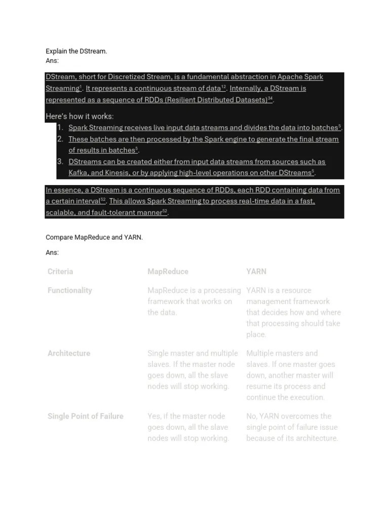 Explain Big Data Computing | PDF | Apache Spark | Apache Hadoop