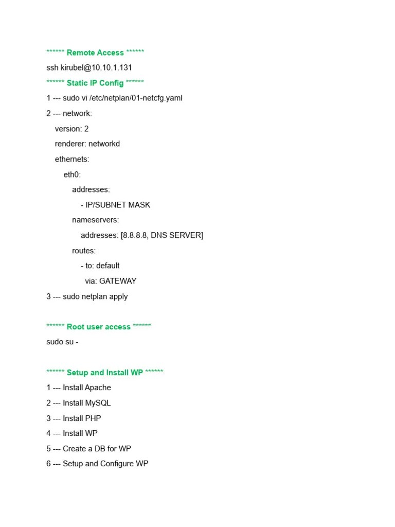 Linux Commands | PDF | Sudo | My Sql