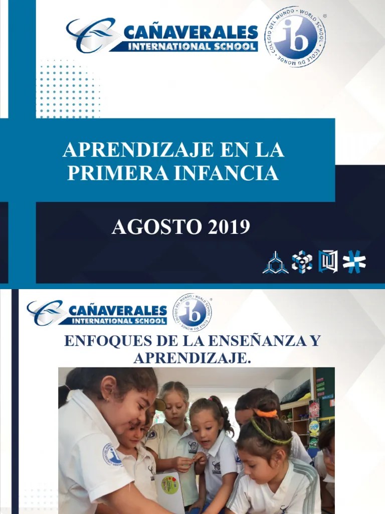 El Aprendizaje En La Primera Infancia Expo | PDF | Aprendizaje | Evaluación