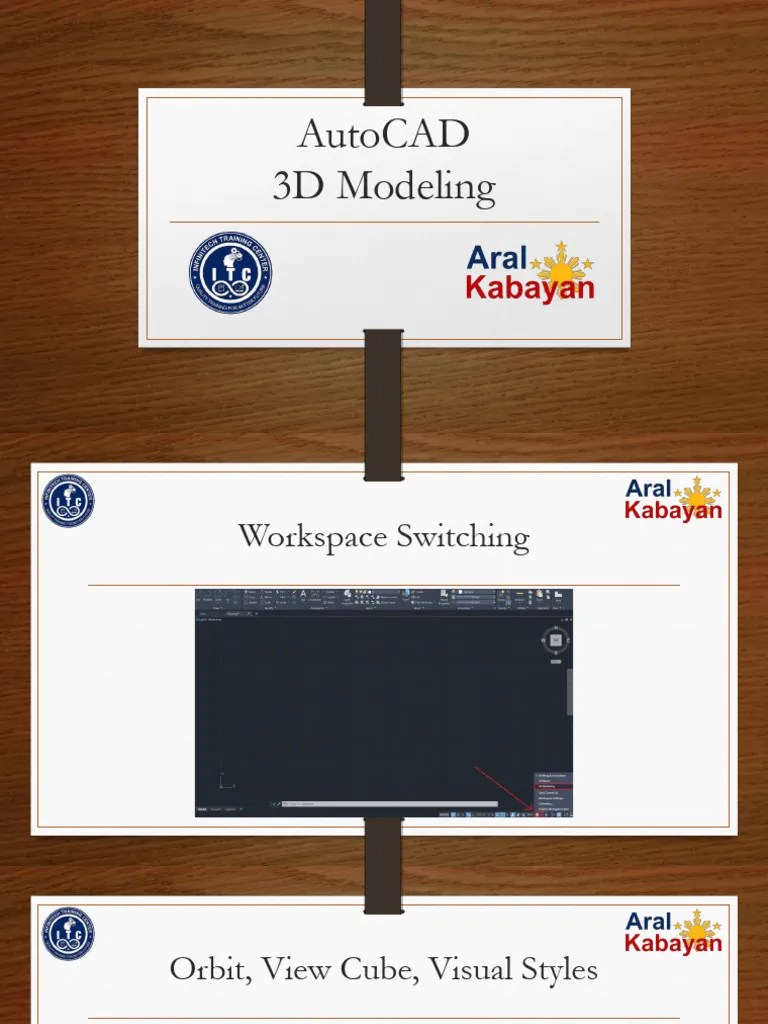 Basic AutoCAD 3D Modeling | PDF