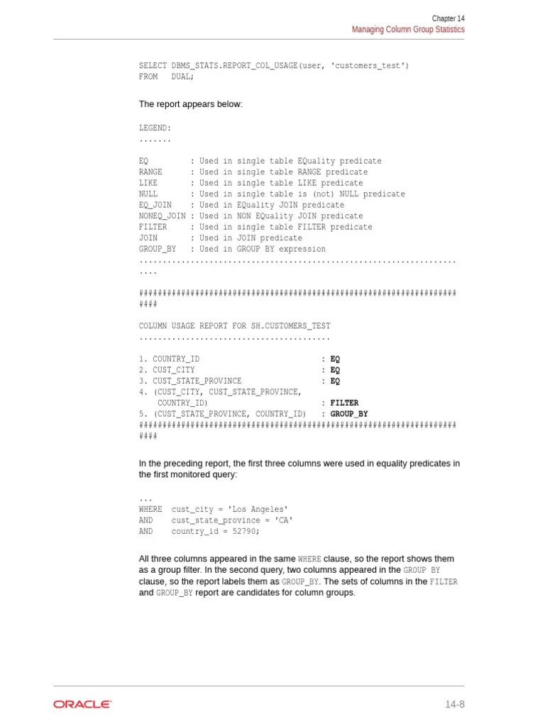 SQL Tuning Guide - Pt7 | PDF | Pl/Sql | Sql