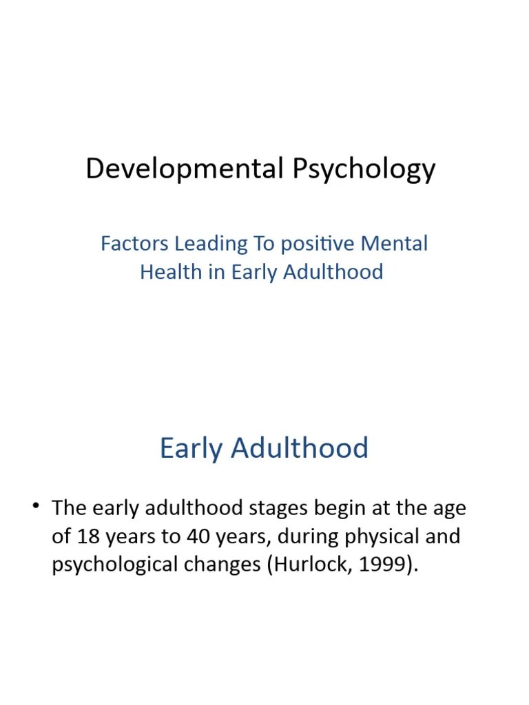 Developmental Psychology | PDF