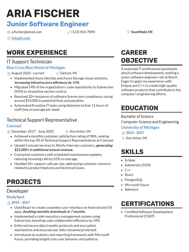 Junior Software Engineer | PDF | Software | Microsoft Azure