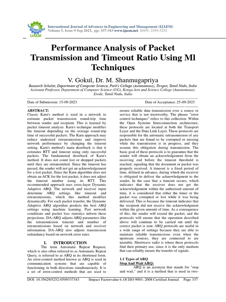Mi Techniques Pdf Transmission Control Protocol Computer Network