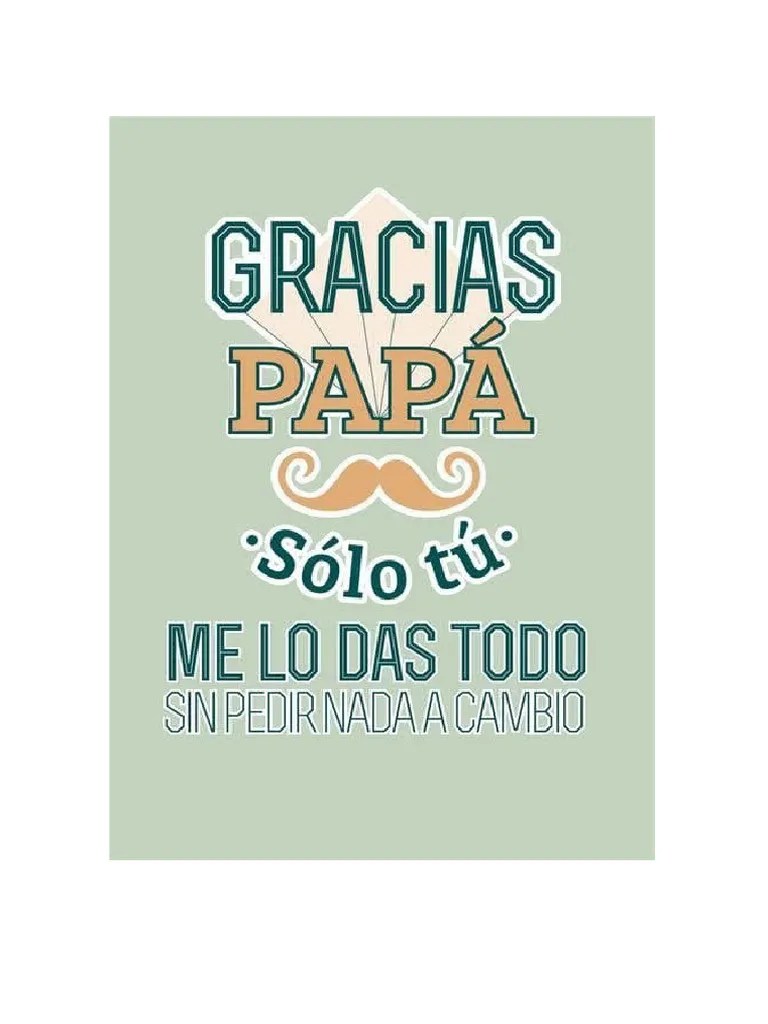 Feliz Día Del Padre | PDF