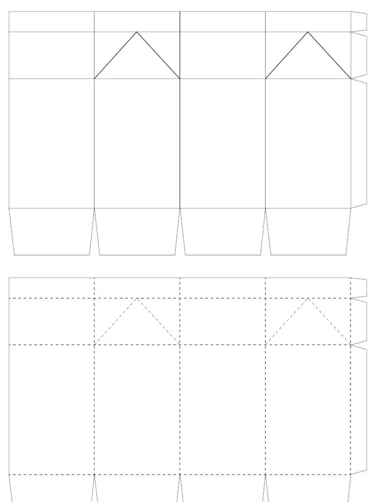 M0001 Caja Milk Box (Una Hoja) | PDF