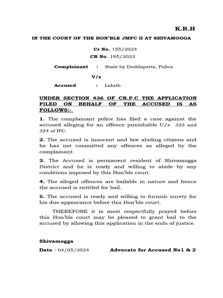 Ipc 324 | PDF | Bail | Criminal Justice