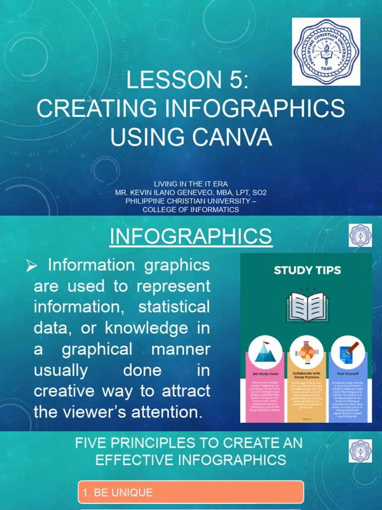 Creating Infographics | PDF | Infographics | Editing