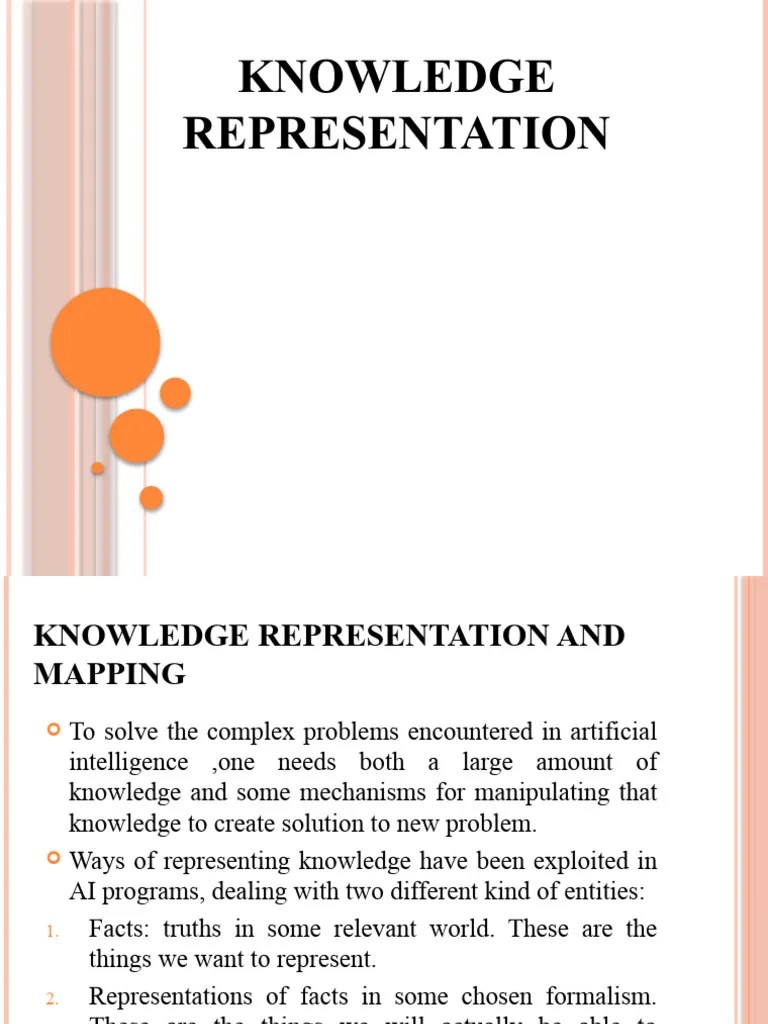 Knowledge Representation Intro Pdf Knowledge Representation And