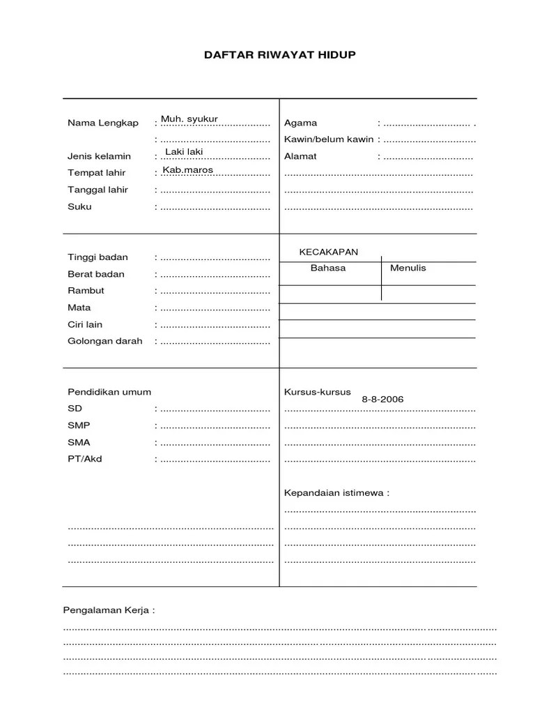 Berkas Administrasi TNI AU | PDF