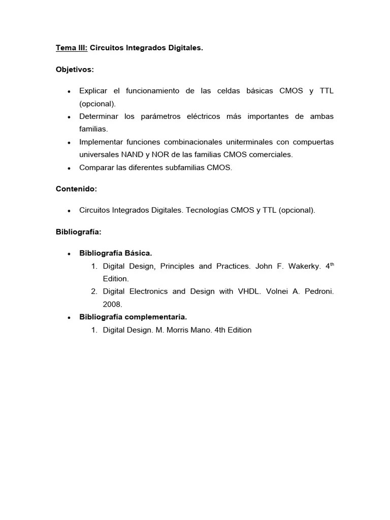 CMOS Y TTL | PDF | Cmos | Transistor