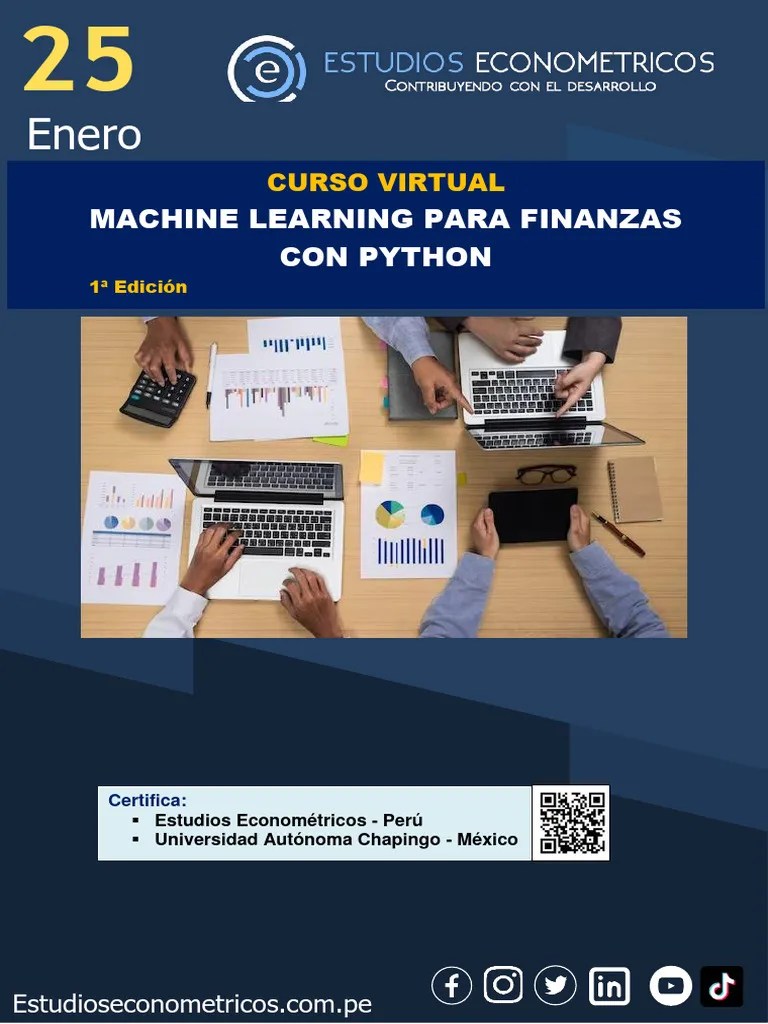 Machine Learning Para Finanzas Con Python | PDF | Aprendizaje Automático