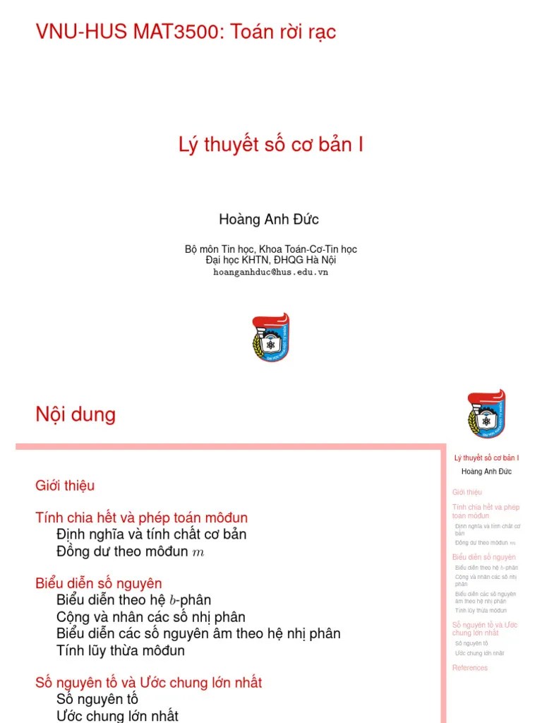 Basic_Number_Theory_I | PDF