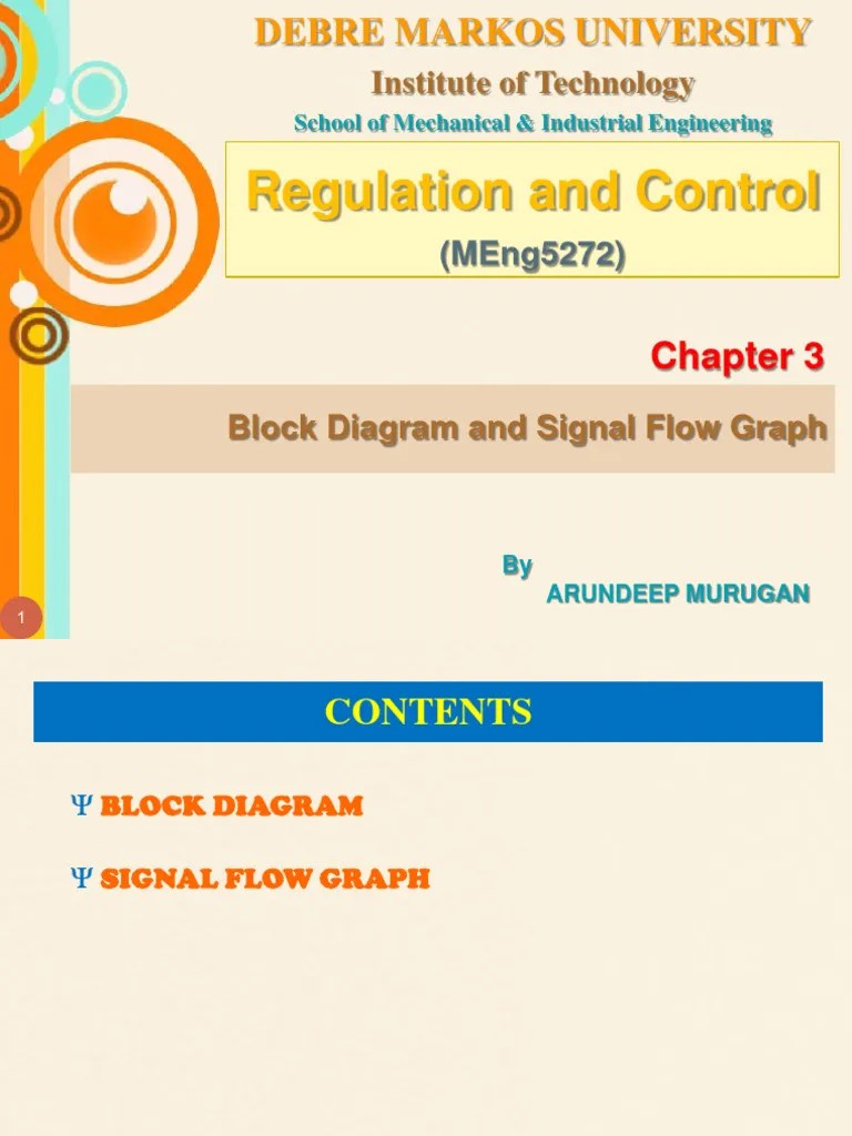 3 - Block Diagram And Signal Flow Graph | PDF | Applied Mathematics ...
