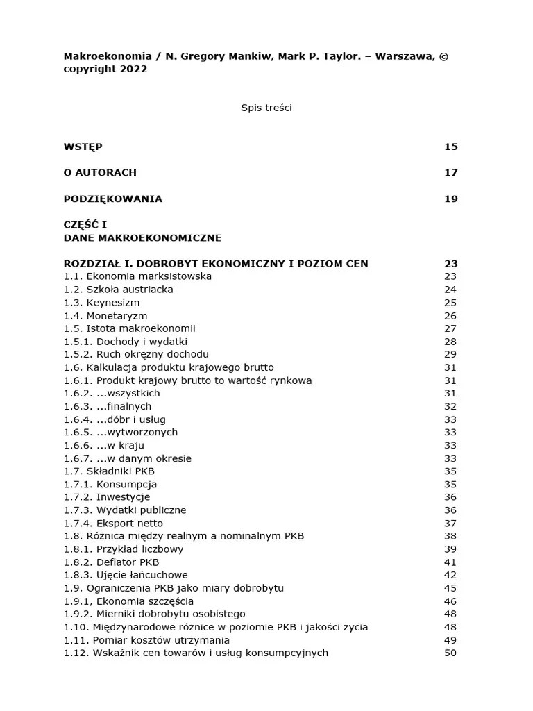 Mankiw Makroekonomia | PDF