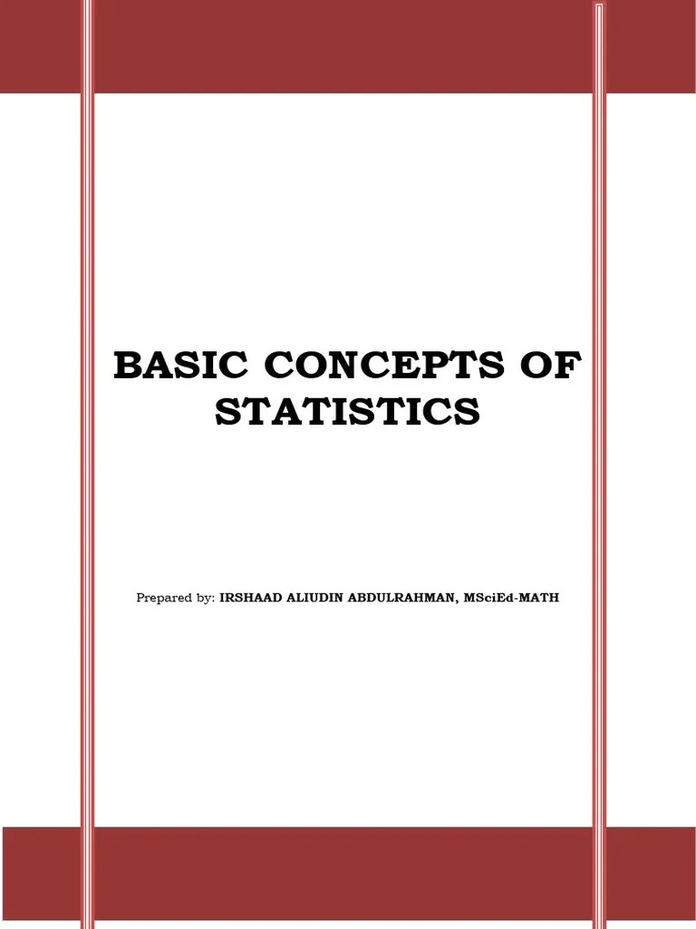 01 MMW Basic Concepts Of Statistics | PDF | Level Of Measurement ...