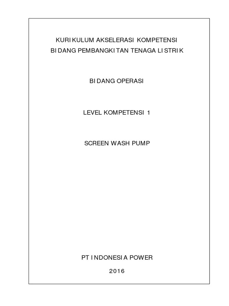15 OP Level 1 - Ground Floor - Screen Wash Pump | PDF