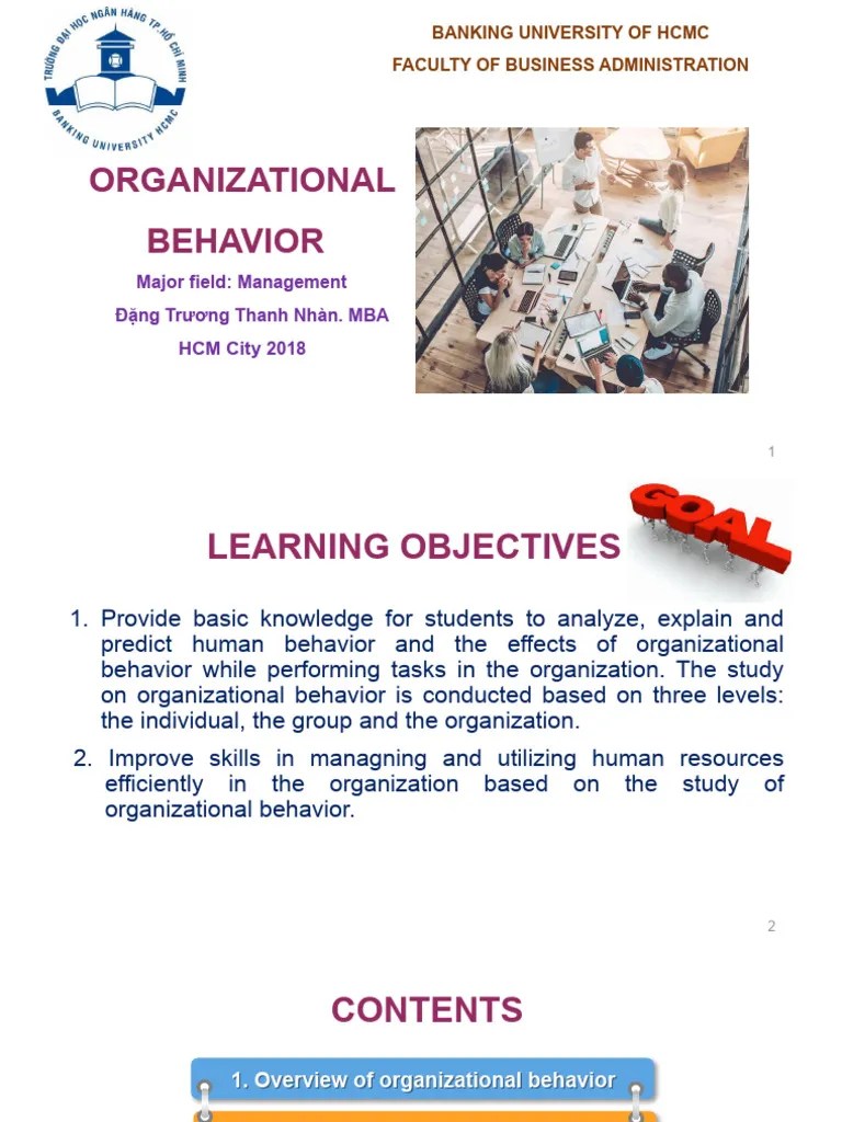 Chap 3 Ob | PDF | Motivational | Motivation