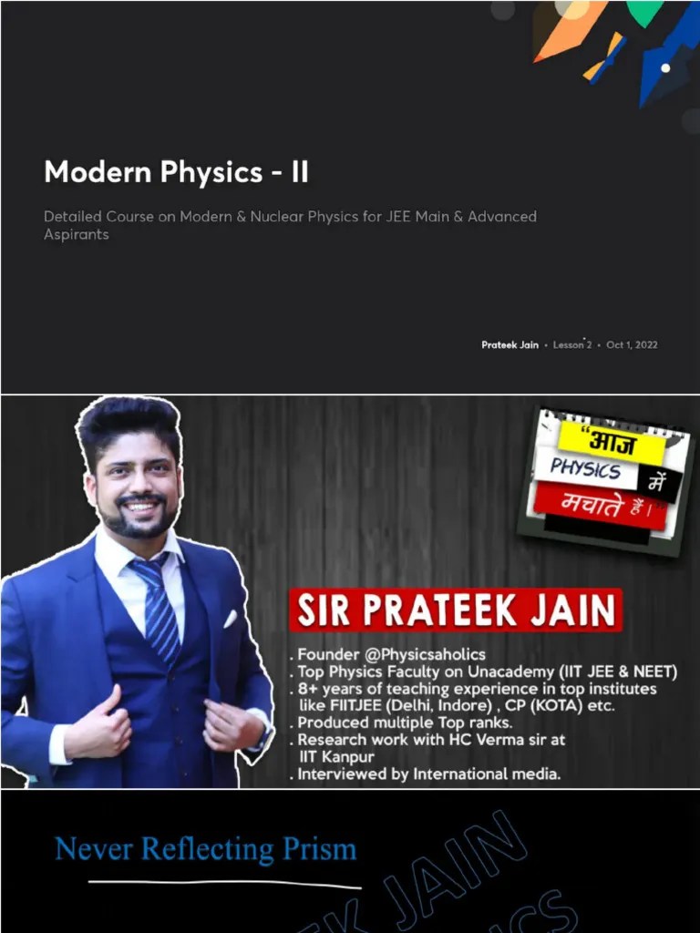 Modern Physics II With Anno | PDF