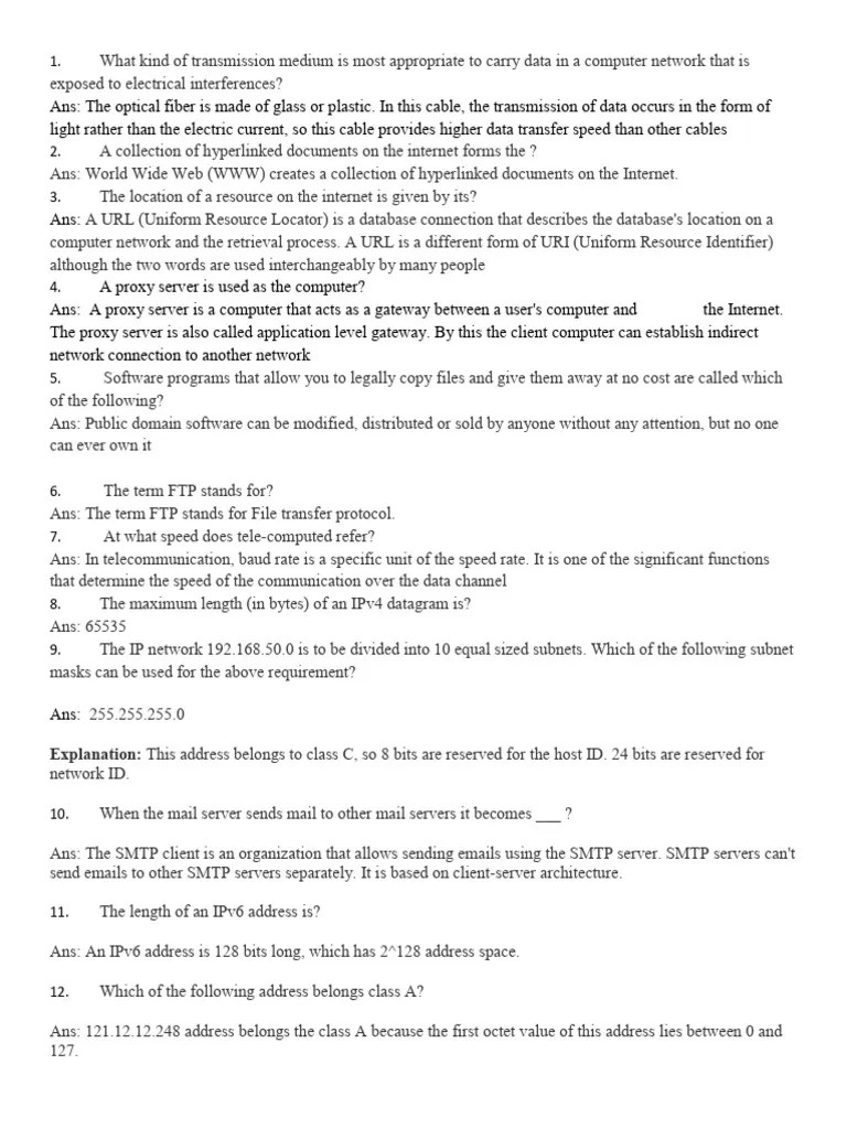 Computer Network Notes | Download Free PDF | Network Switch | Osi Model