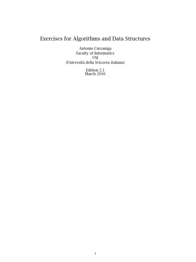 Exercises | Download Free PDF | Computational Complexity Theory ...