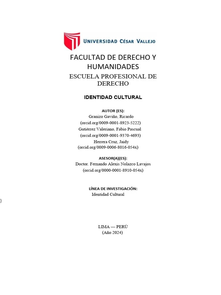 Identidad Cultural | PDF | Sicología | Cultura Organizacional