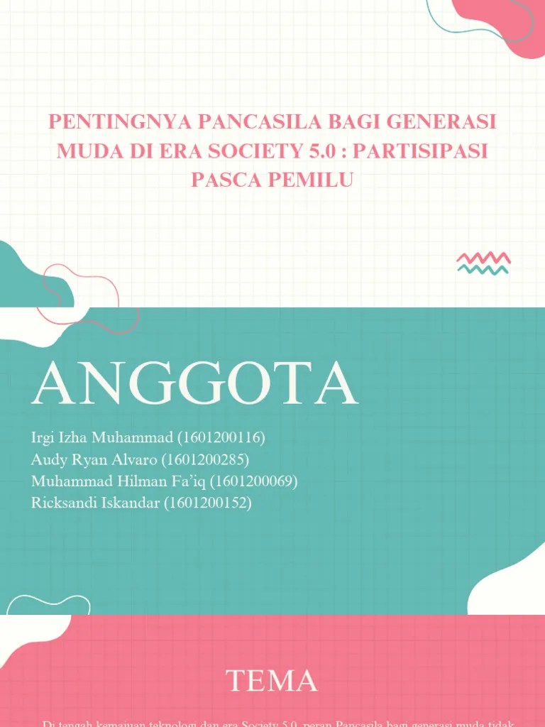 PENTINGNYA_PANCASILA_BAGI_GENERASI_MUDA | PDF