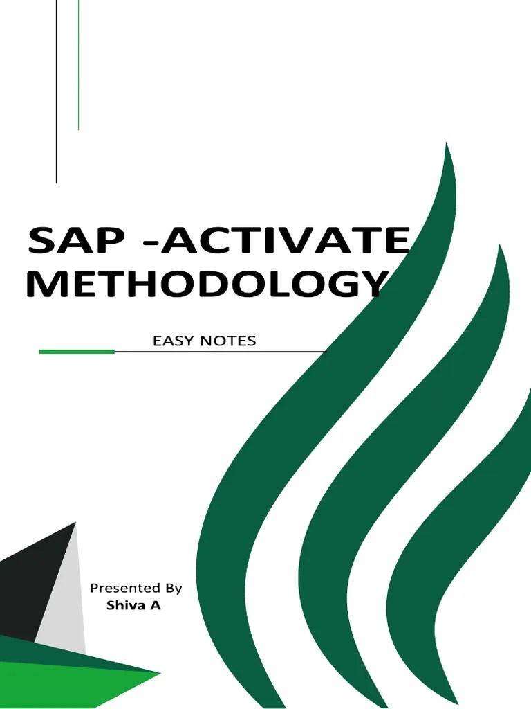 S4Hana Activate Methodology | PDF | Software Development Process ...