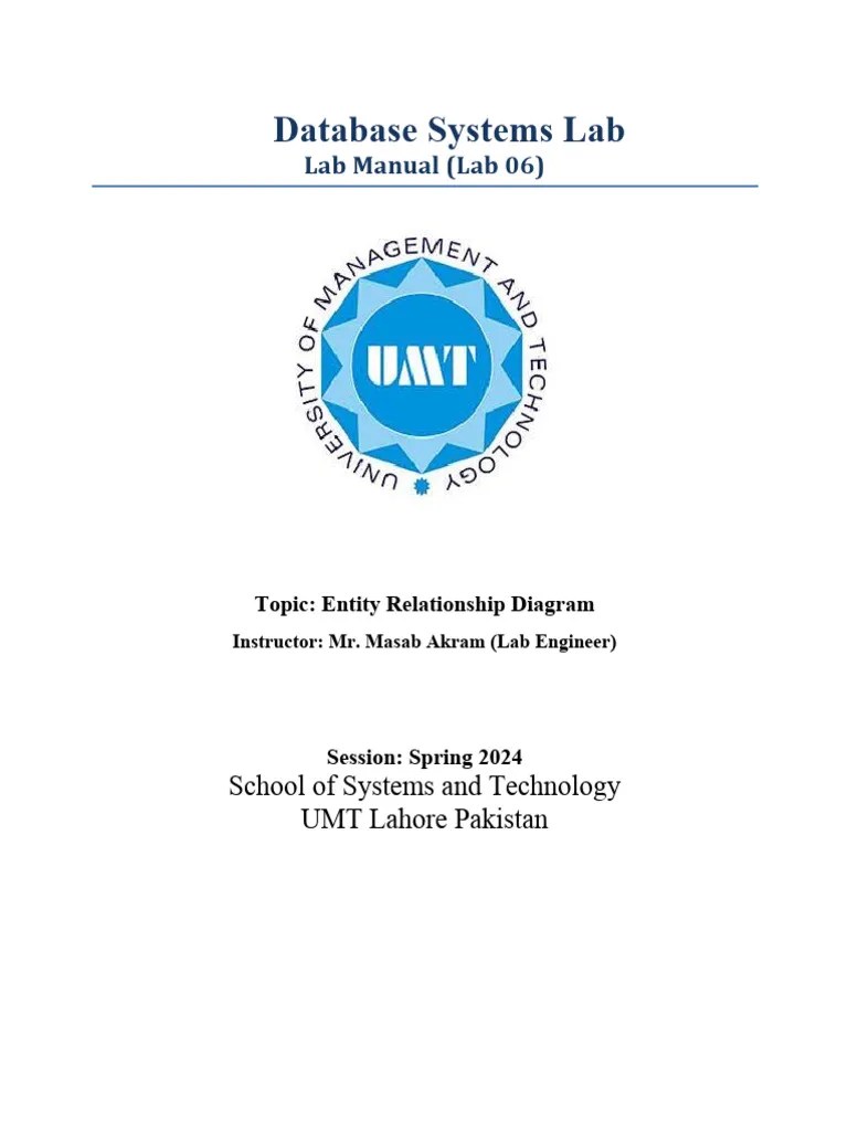 Lab 06 - ERD Basics | PDF | Computing | Software